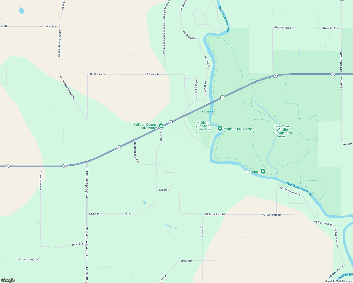 map of restaurants, bars, coffee shops, grocery stores, and more near 559 Northeast Blue Springs Church Road in Lee