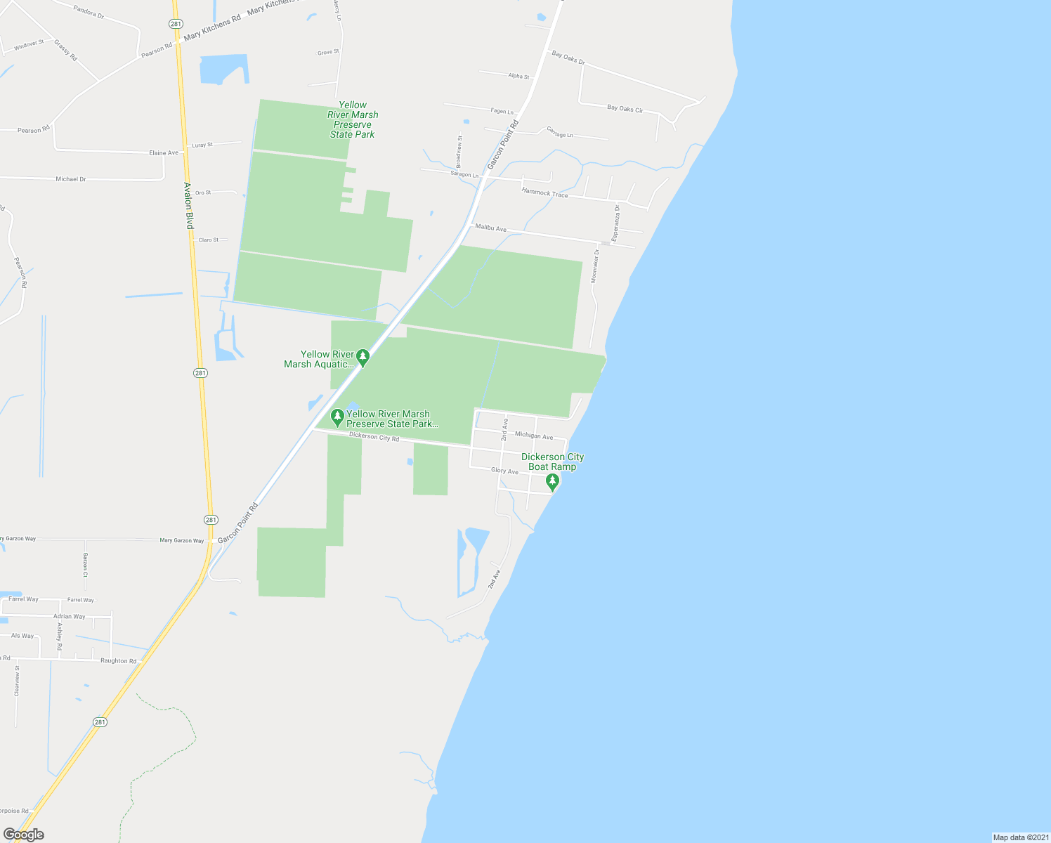 map of restaurants, bars, coffee shops, grocery stores, and more near 6351 Dickerson Avenue in Milton