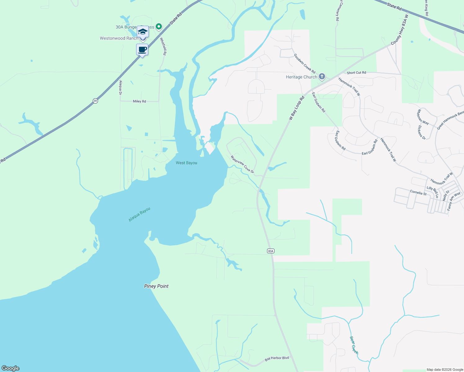 map of restaurants, bars, coffee shops, grocery stores, and more near 147 Dexton King in Freeport