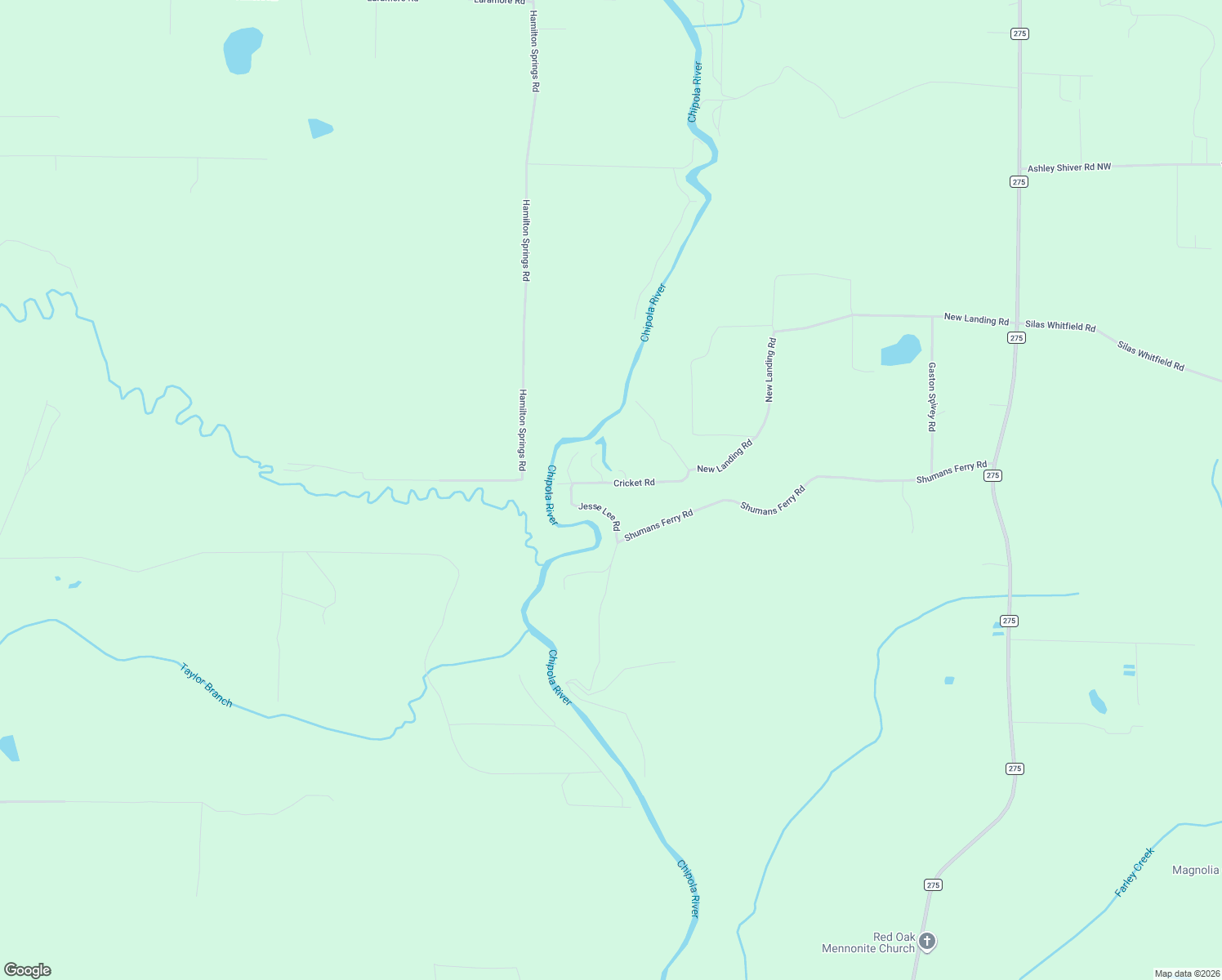 map of restaurants, bars, coffee shops, grocery stores, and more near 13721 Cricket Road in Altha