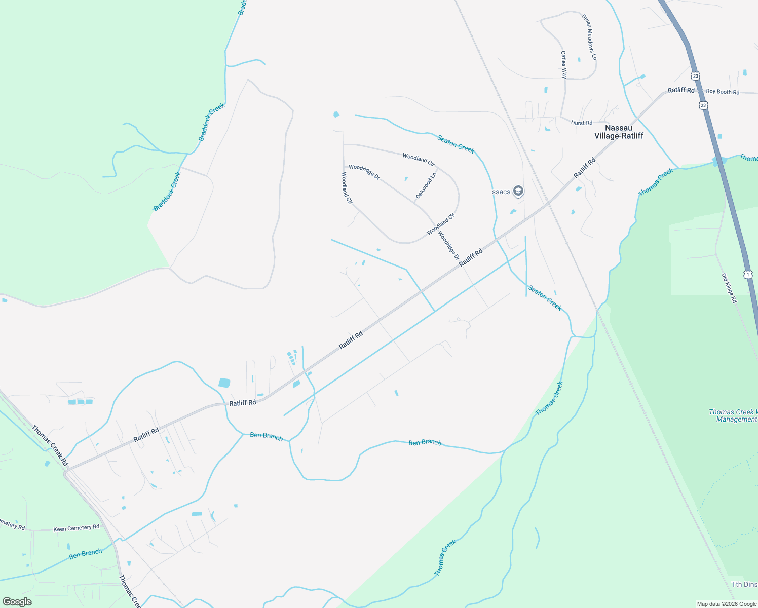 map of restaurants, bars, coffee shops, grocery stores, and more near 43383 Ratliff Road in Callahan