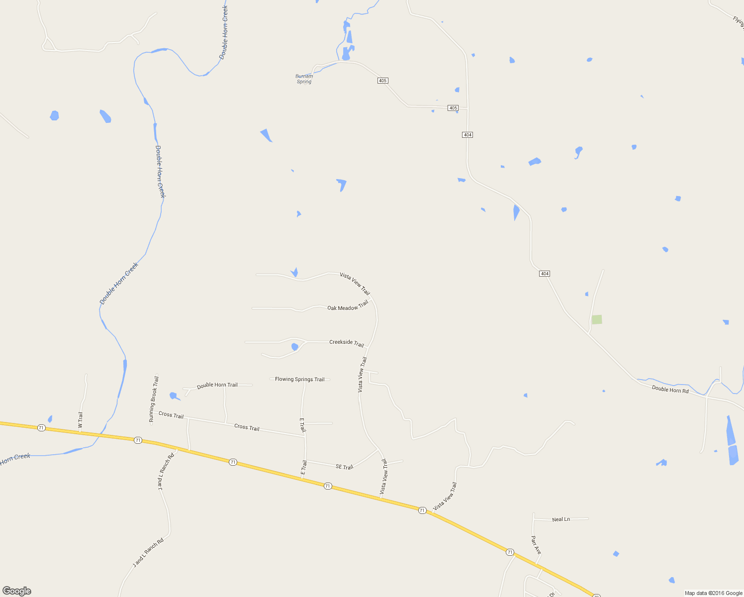 map of restaurants, bars, coffee shops, grocery stores, and more near 615 Vista View Trail in Spicewood