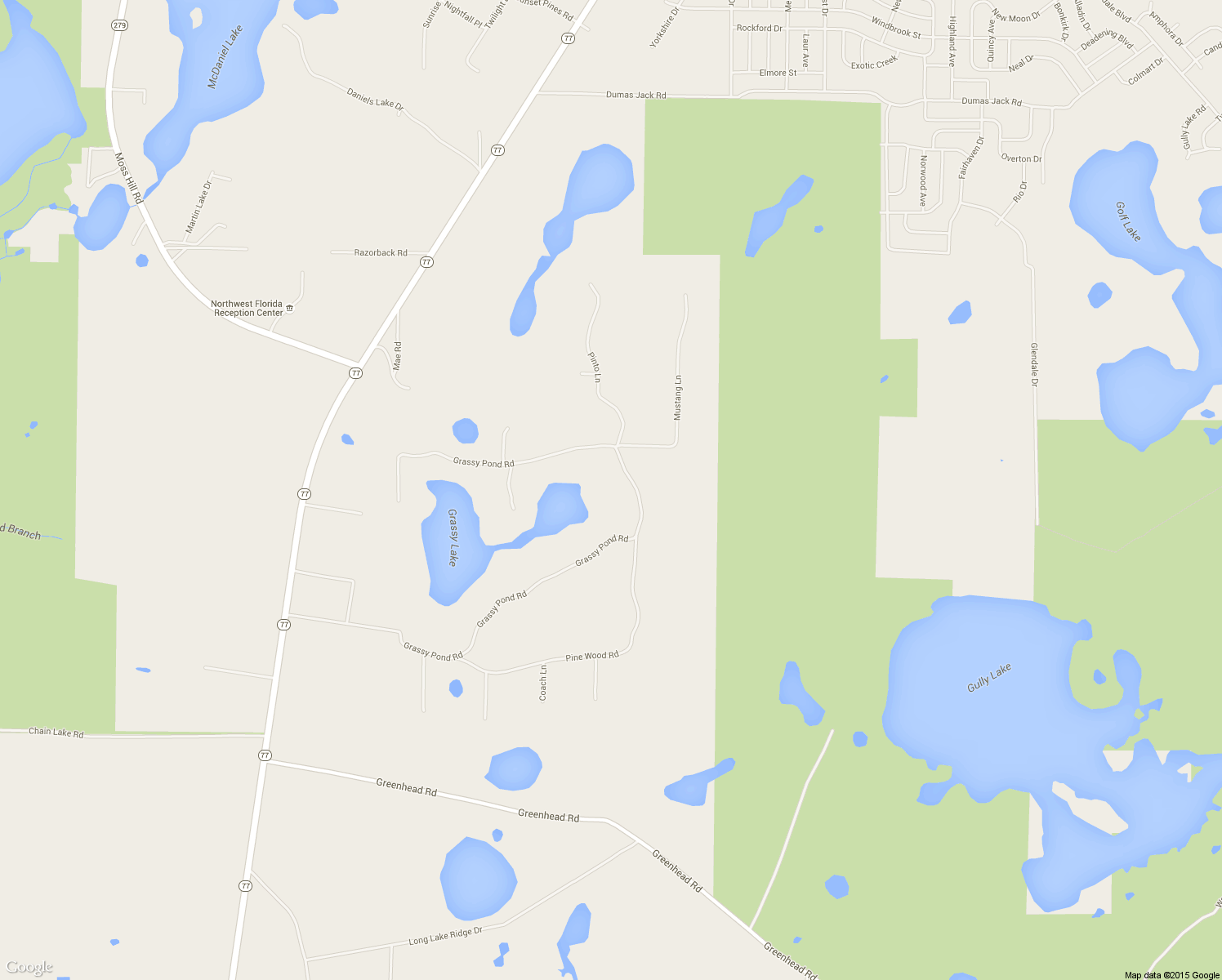 map of restaurants, bars, coffee shops, grocery stores, and more near 4864 Grassy Pond Road in Chipley