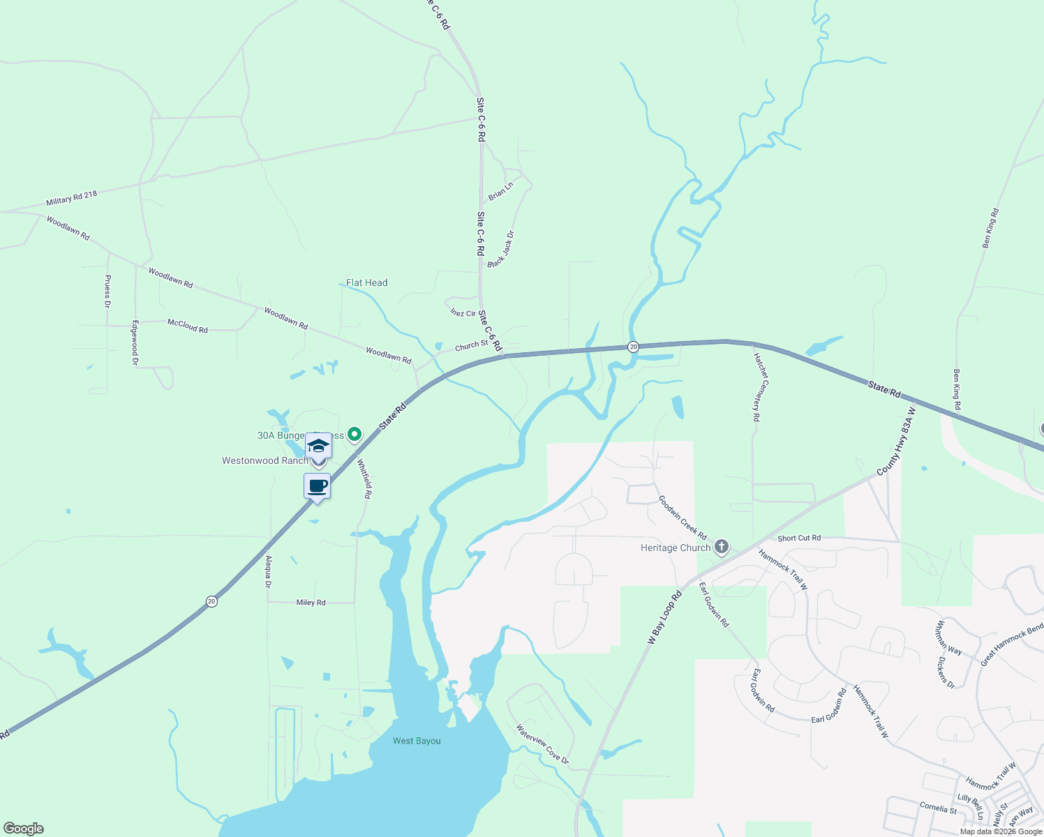 map of restaurants, bars, coffee shops, grocery stores, and more near 253 Portland Park Road in Freeport