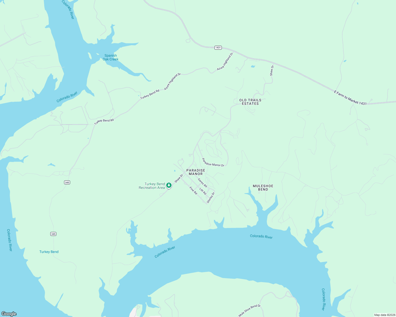 map of restaurants, bars, coffee shops, grocery stores, and more near 28813 Rim Rock Road in Marble Falls
