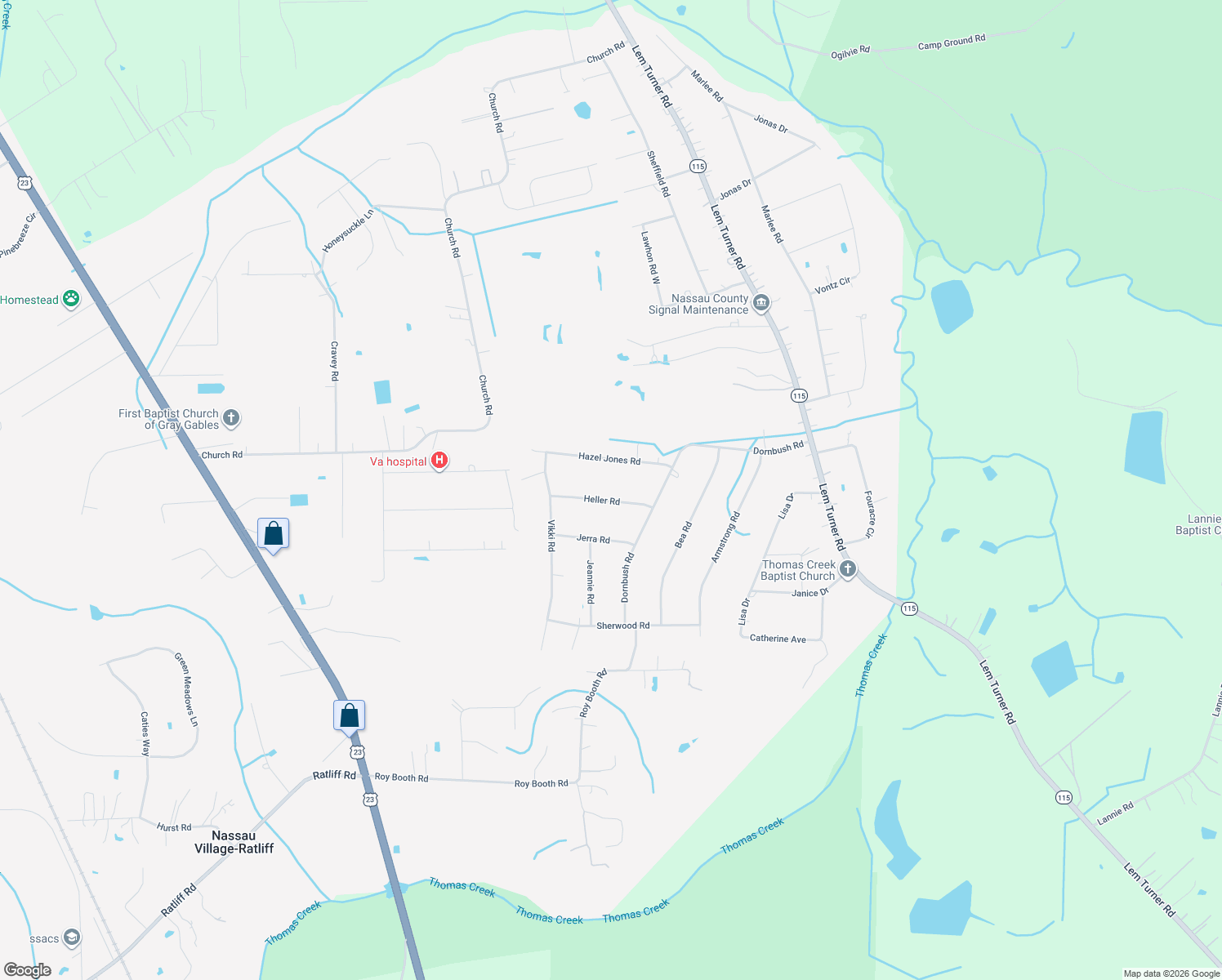 map of restaurants, bars, coffee shops, grocery stores, and more near 54185 Heller Road in Callahan