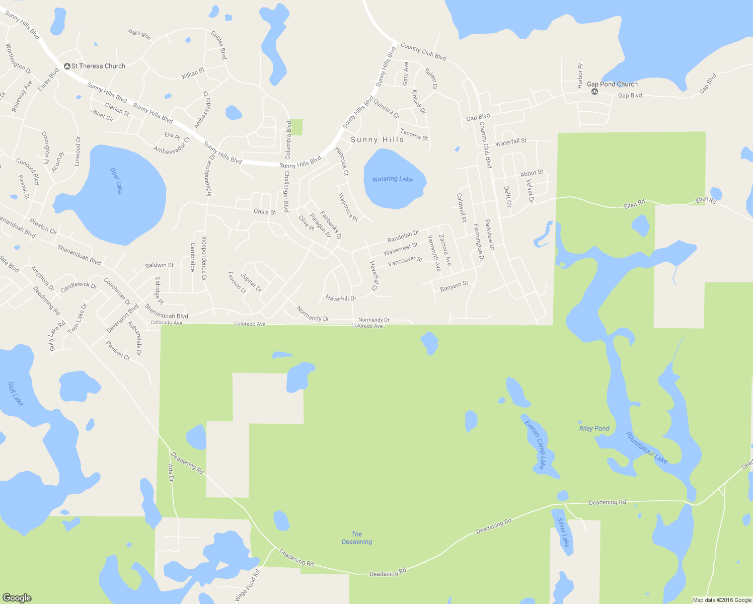 map of restaurants, bars, coffee shops, grocery stores, and more near 1791 Tranquil Court in Chipley