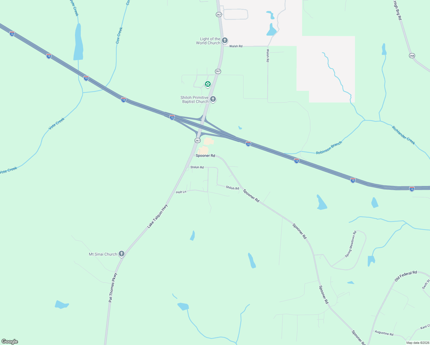 map of restaurants, bars, coffee shops, grocery stores, and more near 304 Shiloh Road in Quincy