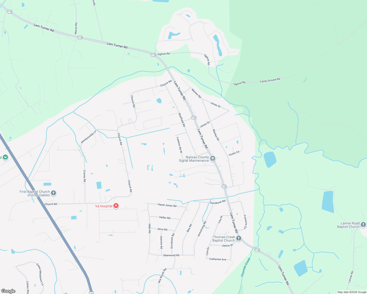 map of restaurants, bars, coffee shops, grocery stores, and more near 54412 Lawhon Road West in Callahan