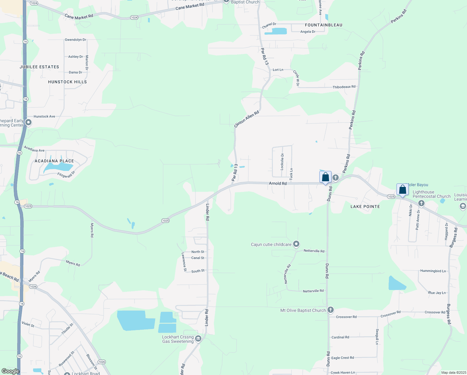 9642 Arnold Road, Denham Springs LA Walk Score