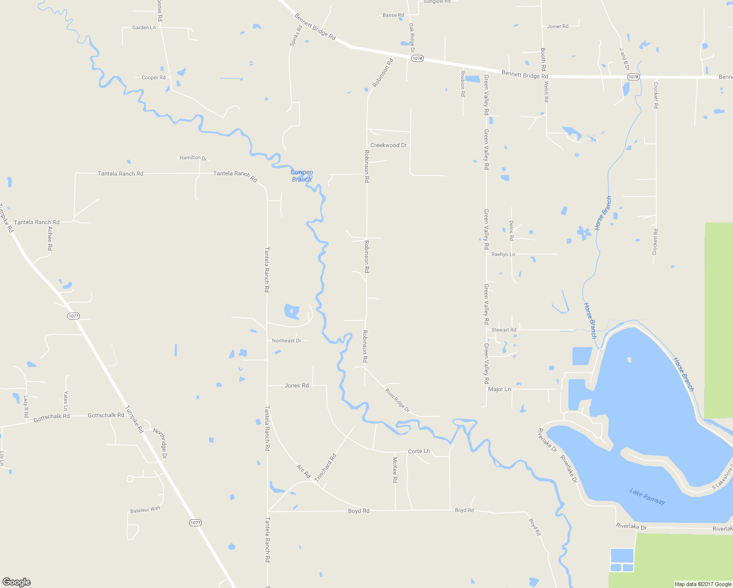 map of restaurants, bars, coffee shops, grocery stores, and more near 76509 Robinson Road in Folsom