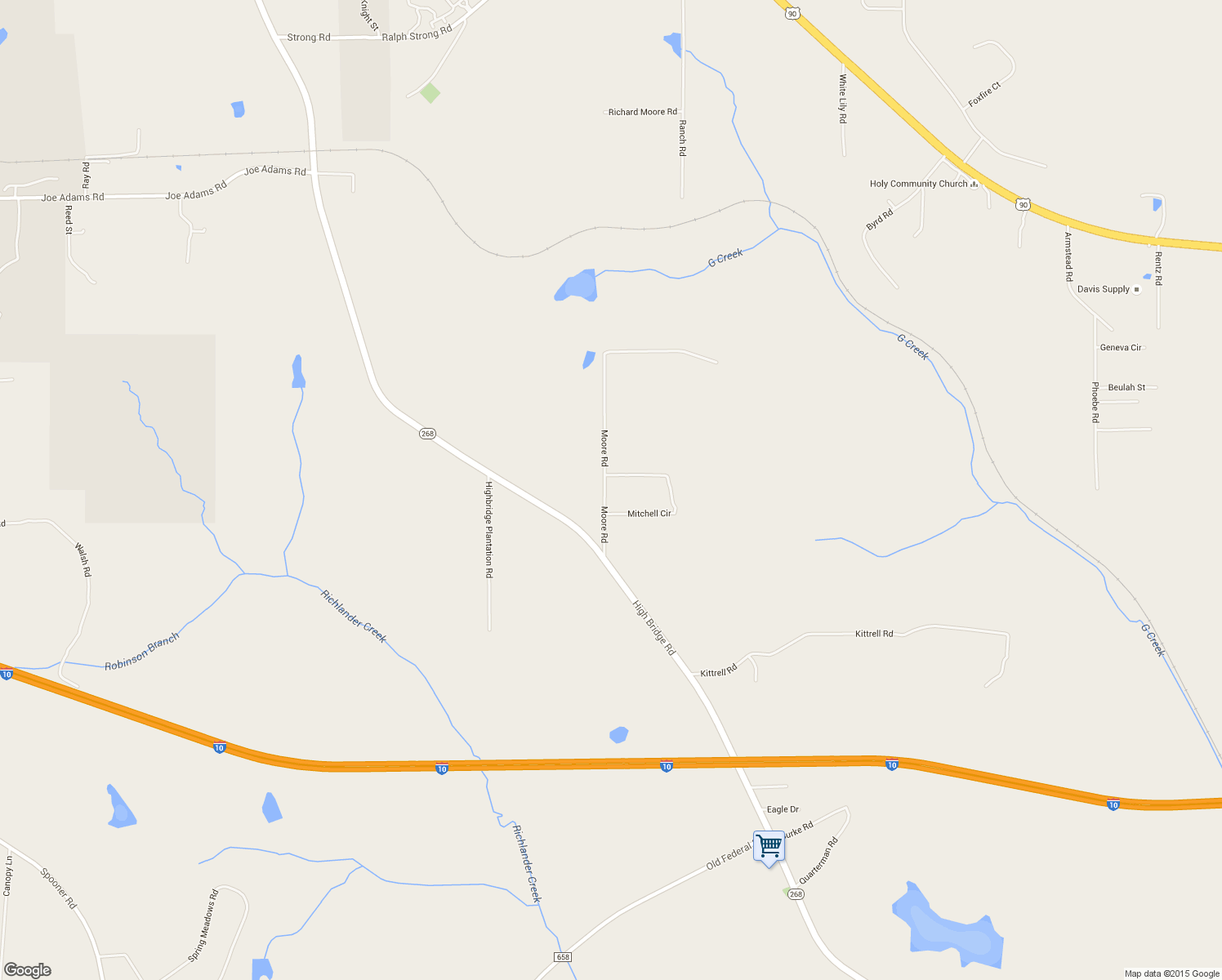 map of restaurants, bars, coffee shops, grocery stores, and more near 206 Moore Road in Quincy