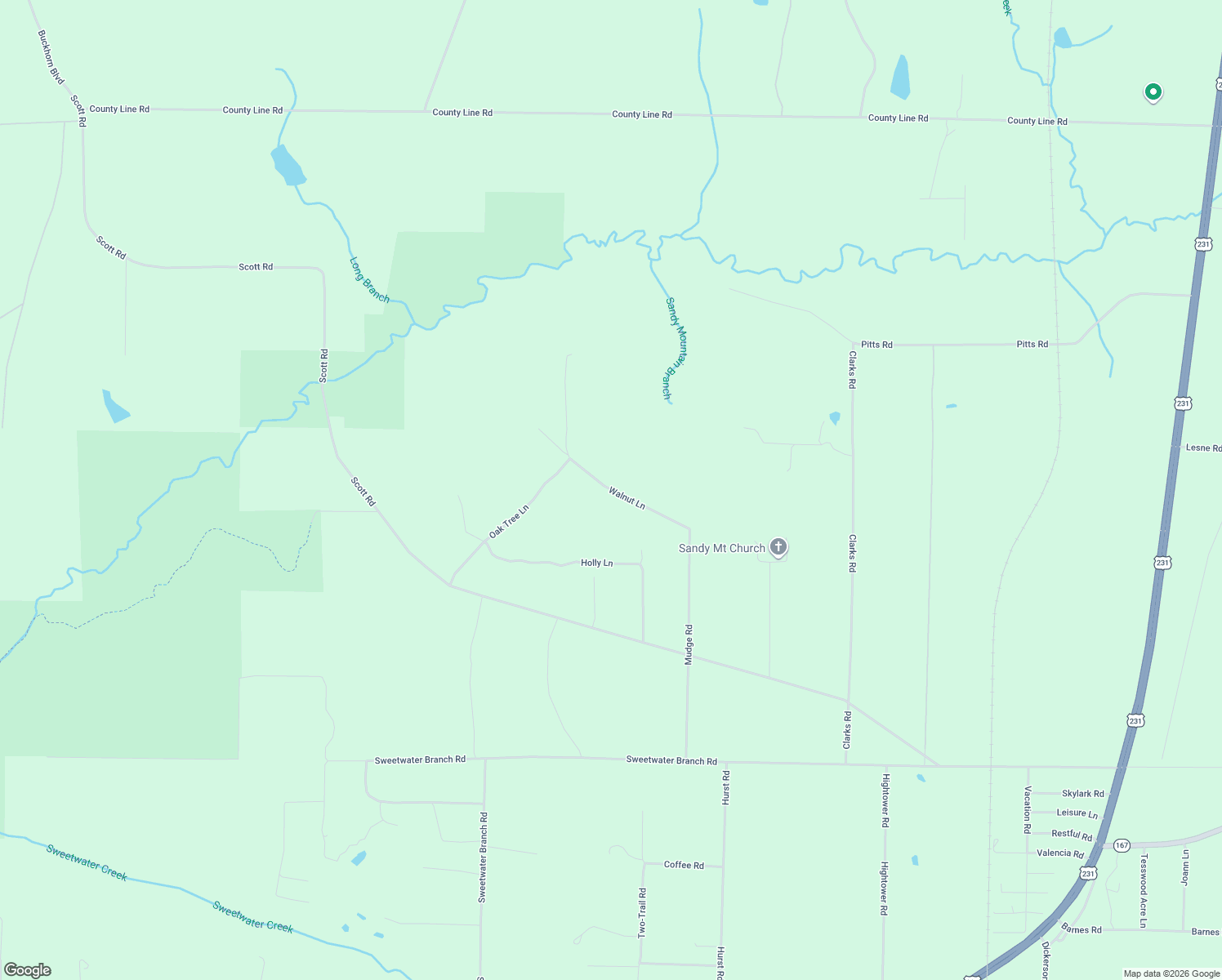 map of restaurants, bars, coffee shops, grocery stores, and more near Walnut Drive in Fountain