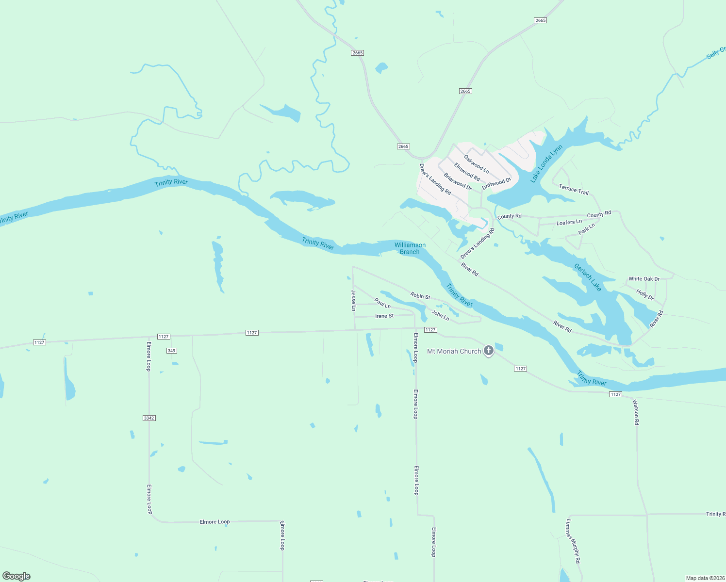 map of restaurants, bars, coffee shops, grocery stores, and more near 211 Paul Lane in Shepherd