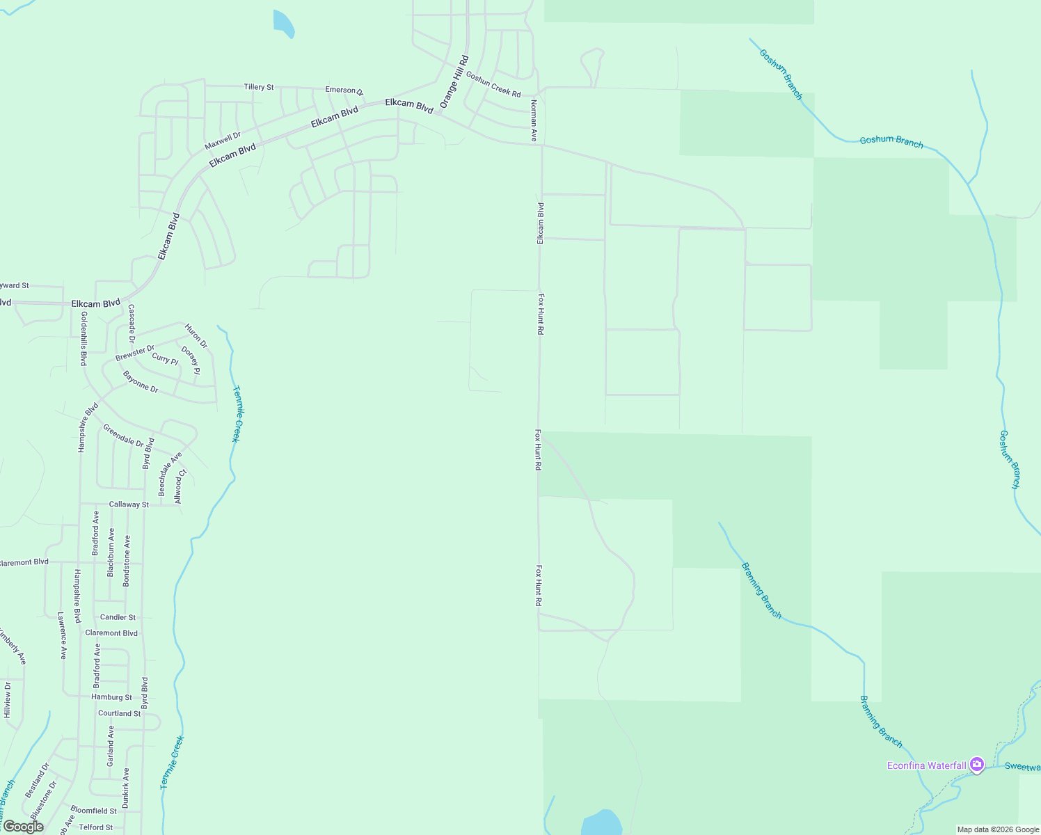 map of restaurants, bars, coffee shops, grocery stores, and more near 3860 Fox Hunt Road in Chipley