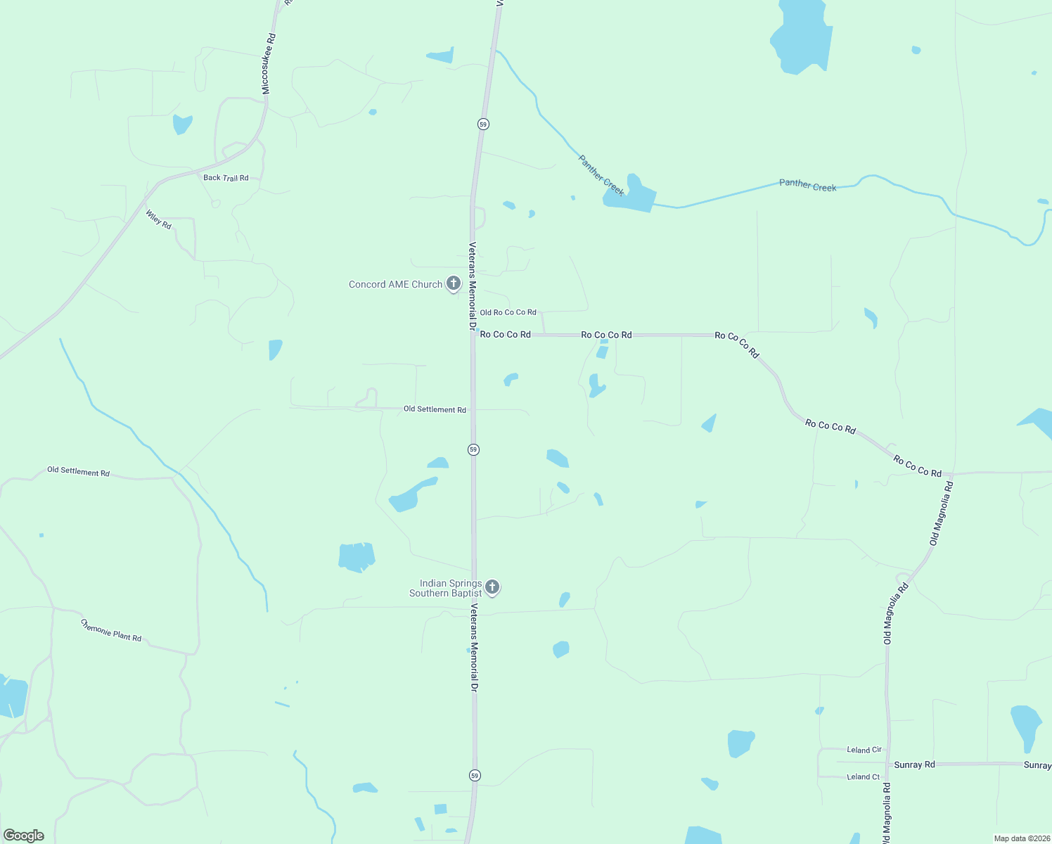 map of restaurants, bars, coffee shops, grocery stores, and more near 6037 Veterans Memorial Road in Tallahassee