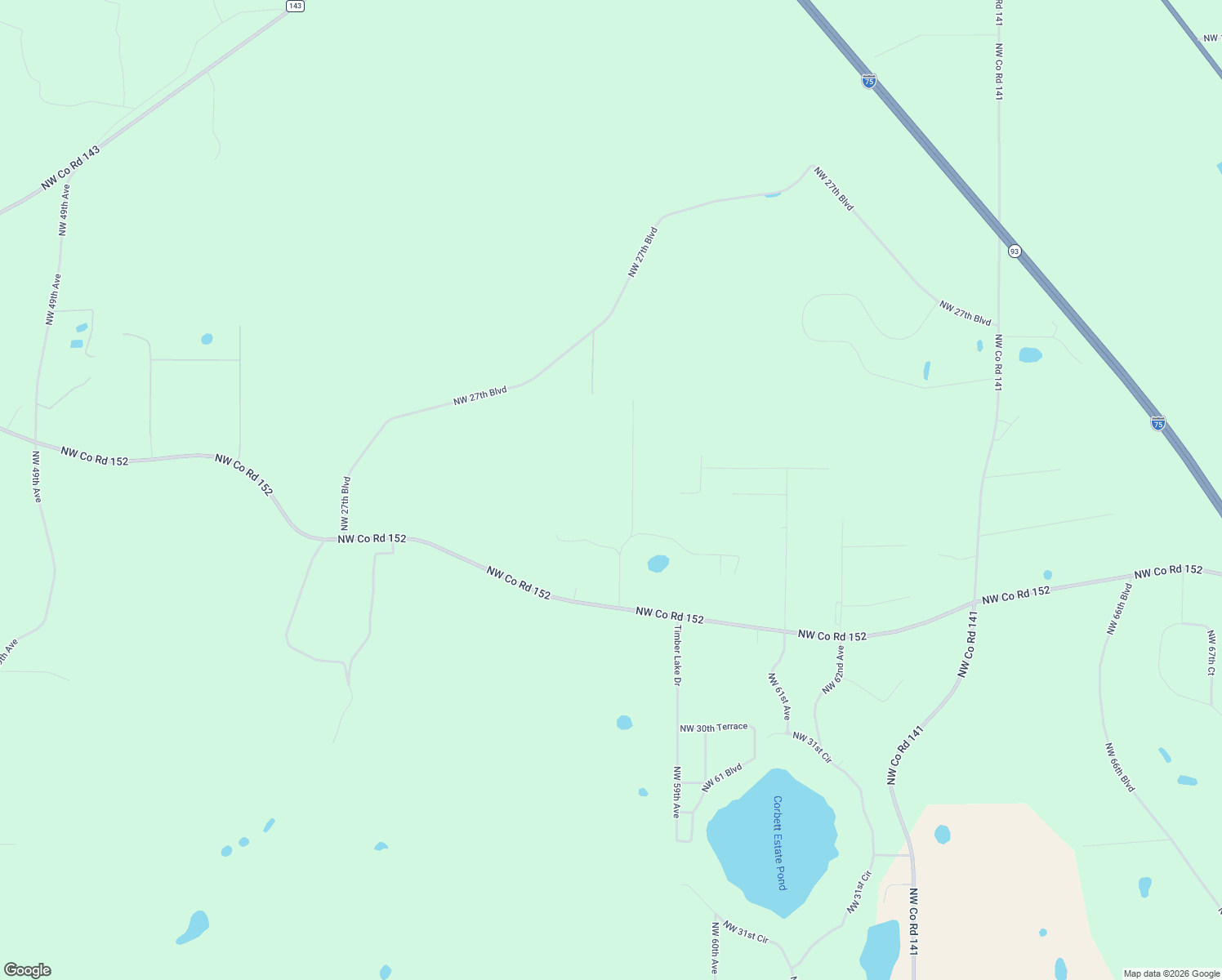 map of restaurants, bars, coffee shops, grocery stores, and more near 2645 Northwest 58 Avenue in Jennings