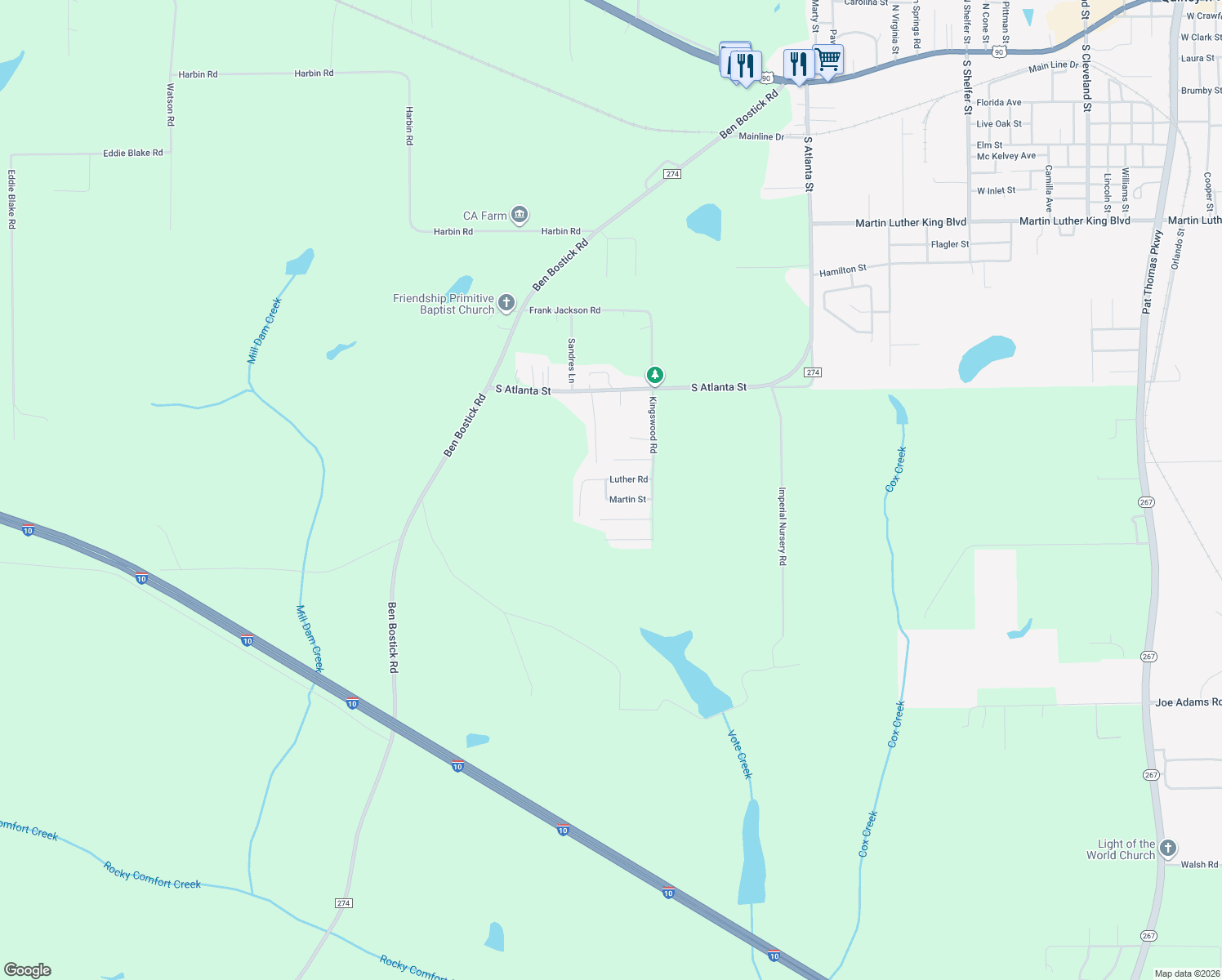 map of restaurants, bars, coffee shops, grocery stores, and more near 154 Martin Street in Quincy