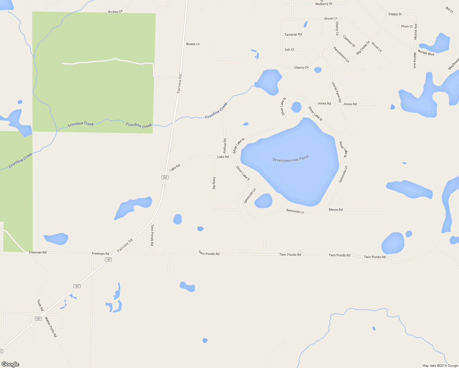 map of restaurants, bars, coffee shops, grocery stores, and more near 118 Petty Road in Marianna