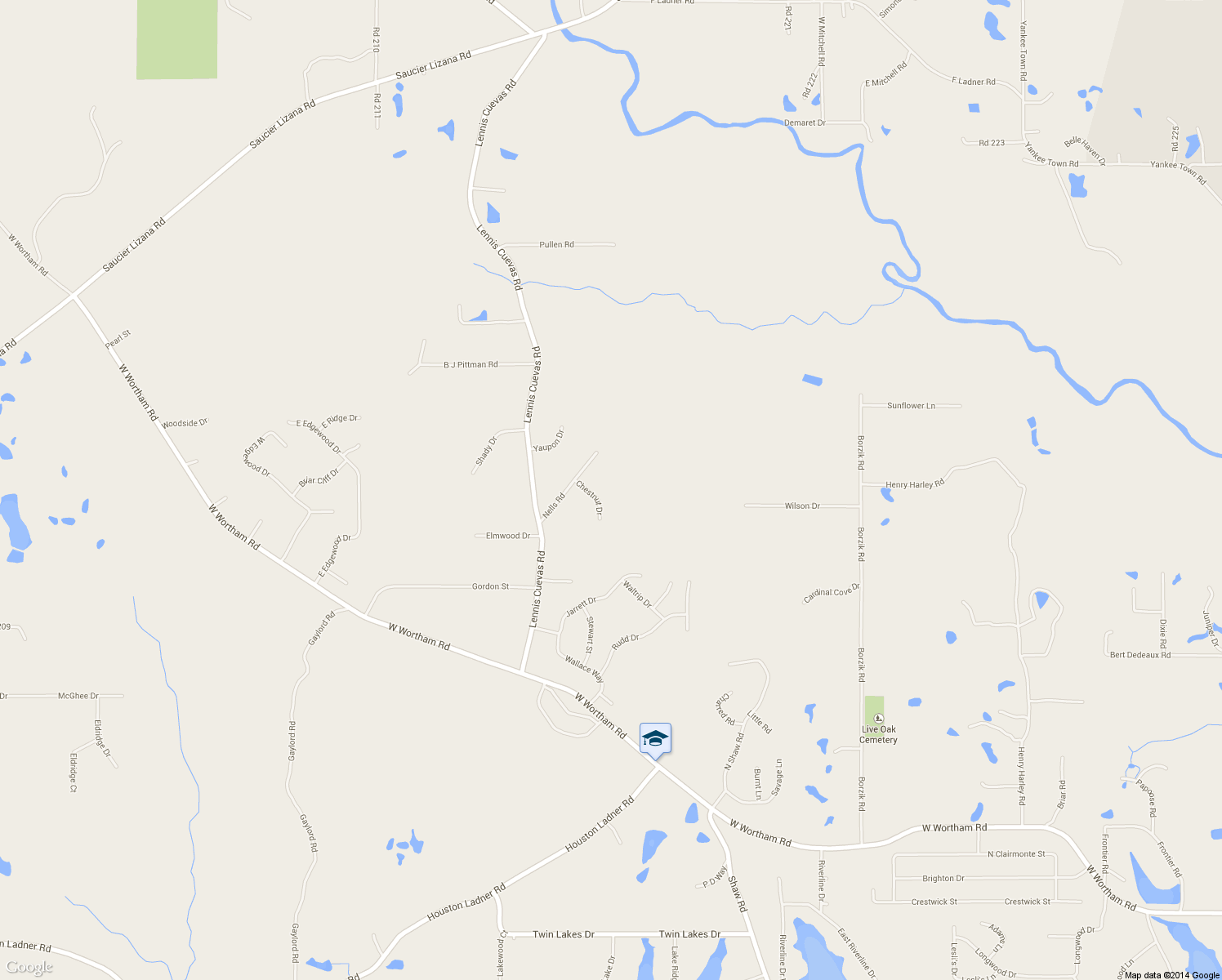 map of restaurants, bars, coffee shops, grocery stores, and more near 20116 Chestnut Dr in Saucier