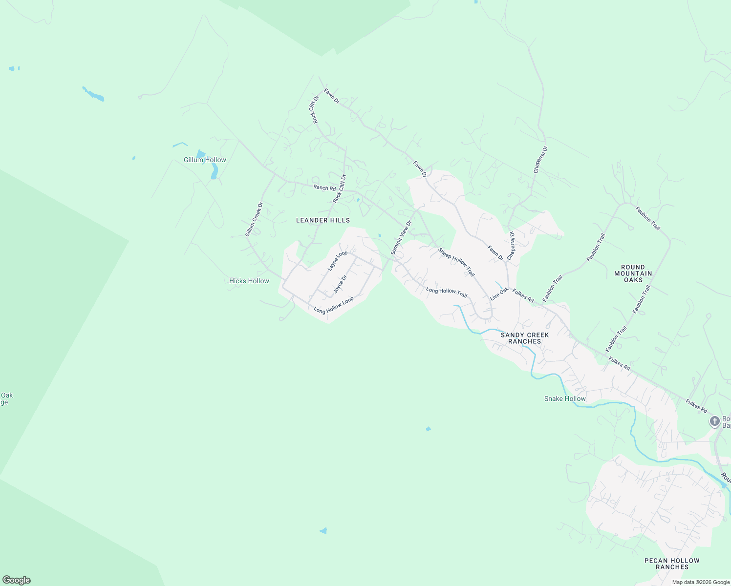 map of restaurants, bars, coffee shops, grocery stores, and more near 14101 Long Hollow Loop in Leander
