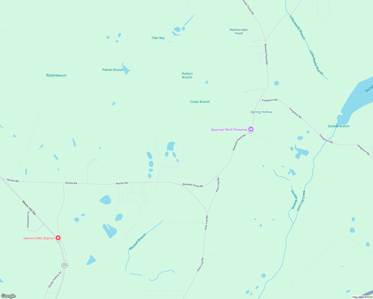 map of restaurants, bars, coffee shops, grocery stores, and more near 3367 Spring Lakes Drive in Chipley
