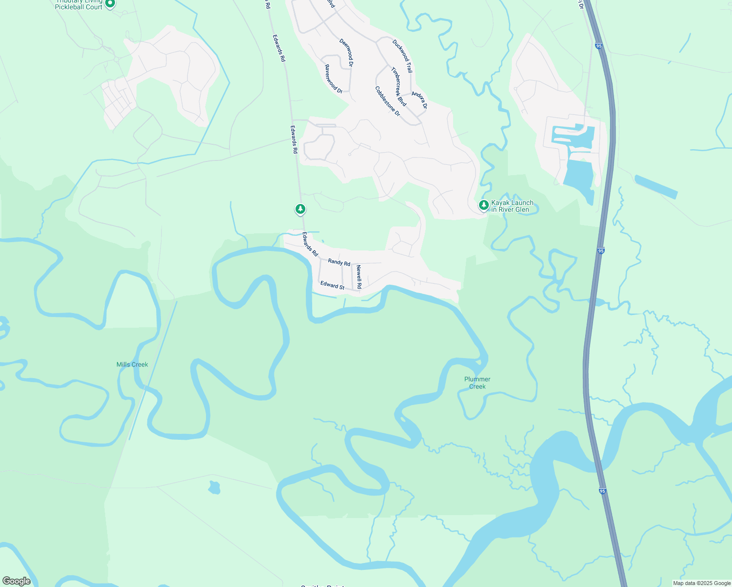 map of restaurants, bars, coffee shops, grocery stores, and more near 75179 Edwards Road in Yulee