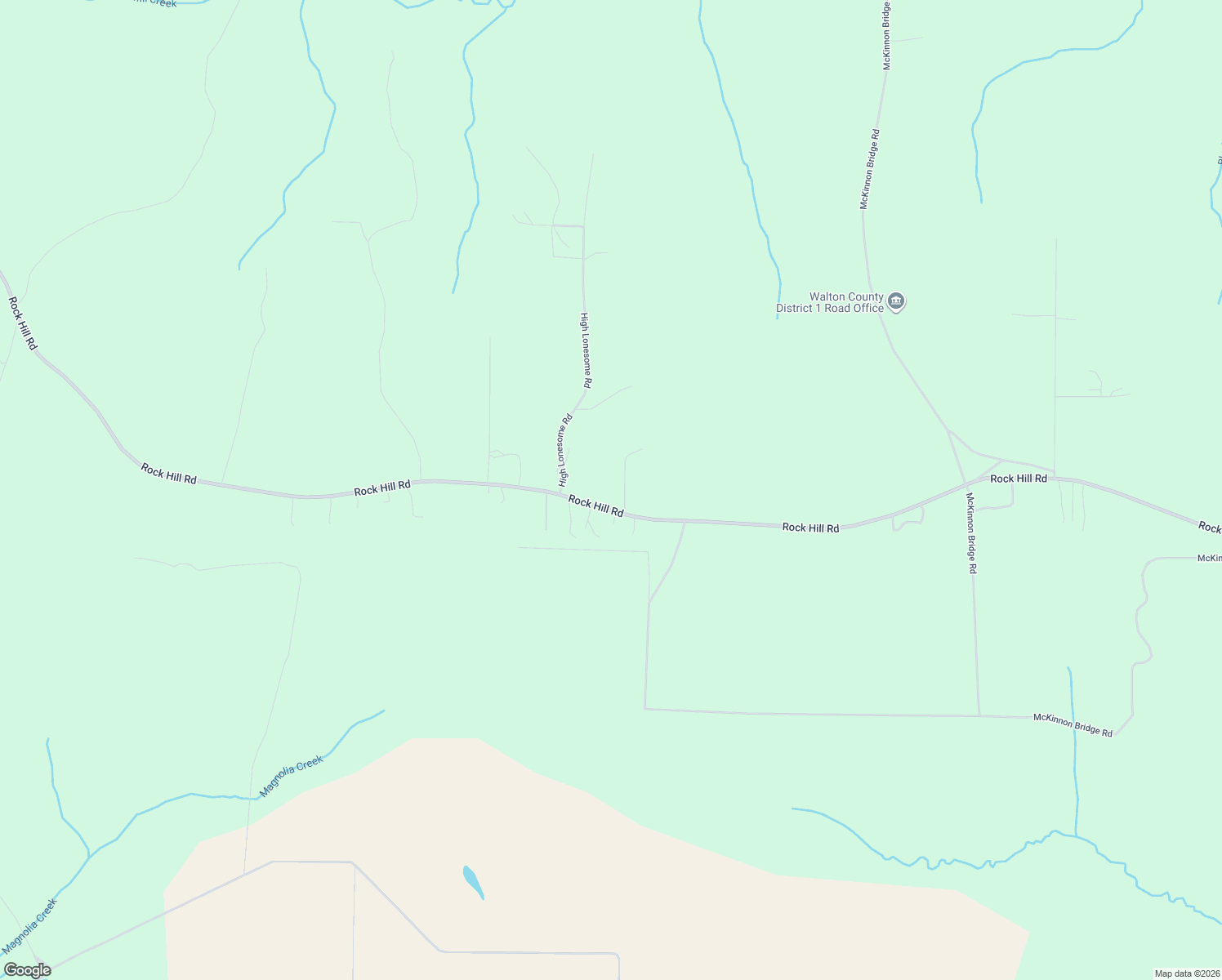 map of restaurants, bars, coffee shops, grocery stores, and more near 4005 Rock Hill Road in DeFuniak Springs