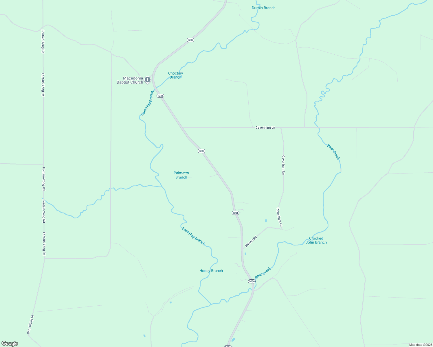 36133 Louisiana 1036, Holden LA Walk Score