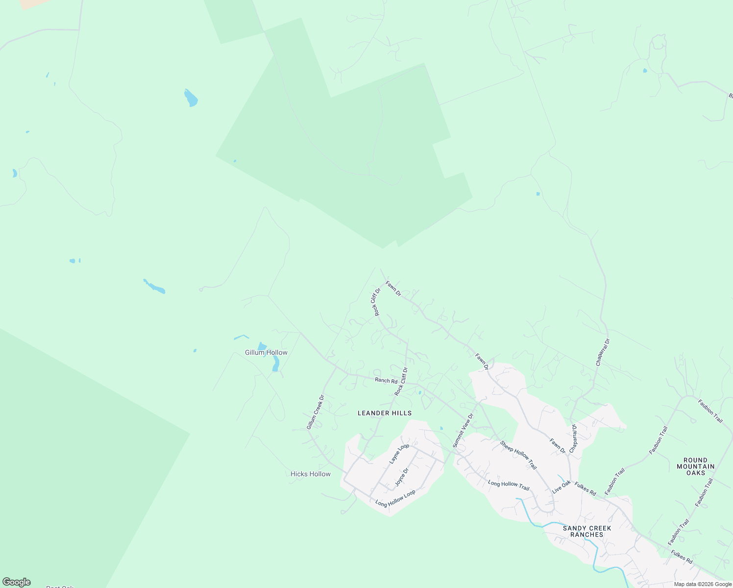 map of restaurants, bars, coffee shops, grocery stores, and more near 14804 Rock Cliff Drive in Leander