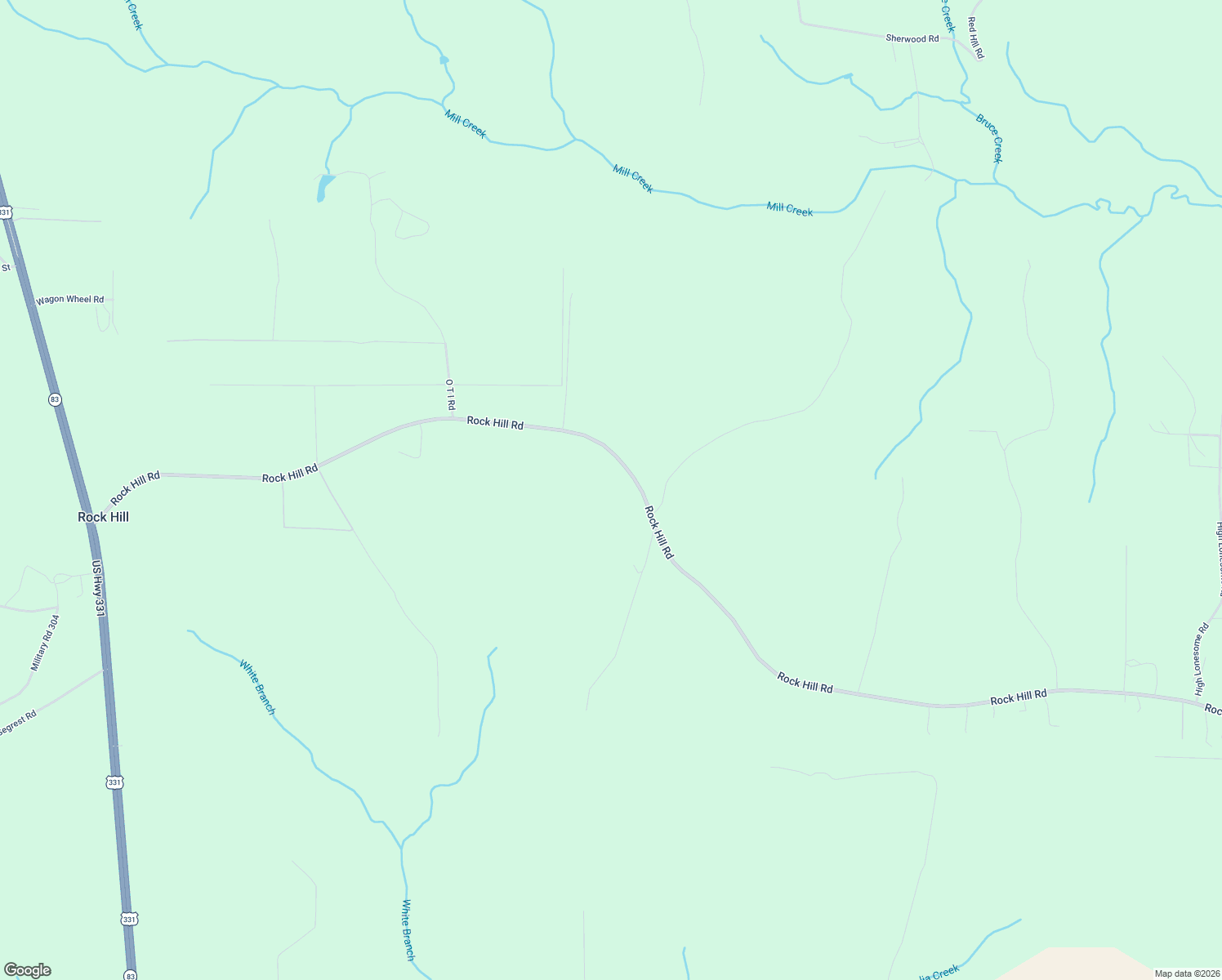 map of restaurants, bars, coffee shops, grocery stores, and more near 1818 Rock Hill Road in DeFuniak Springs