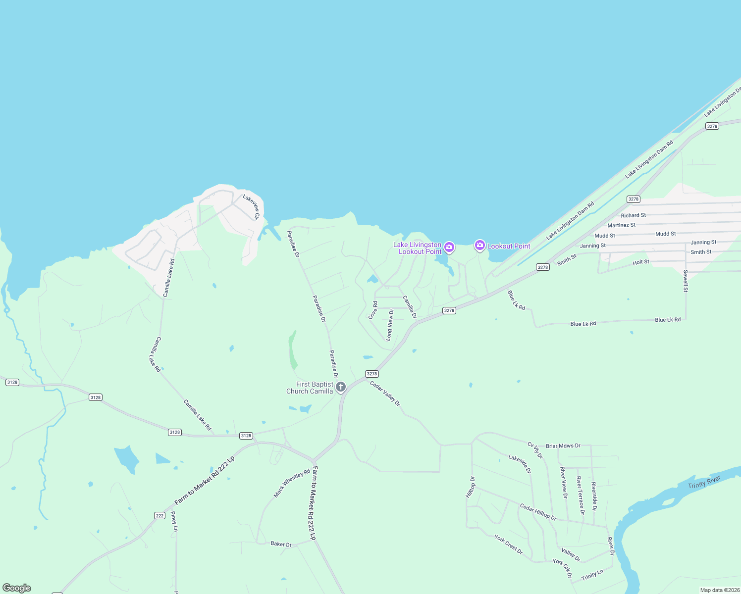 map of restaurants, bars, coffee shops, grocery stores, and more near 90 Cove Road in Coldspring