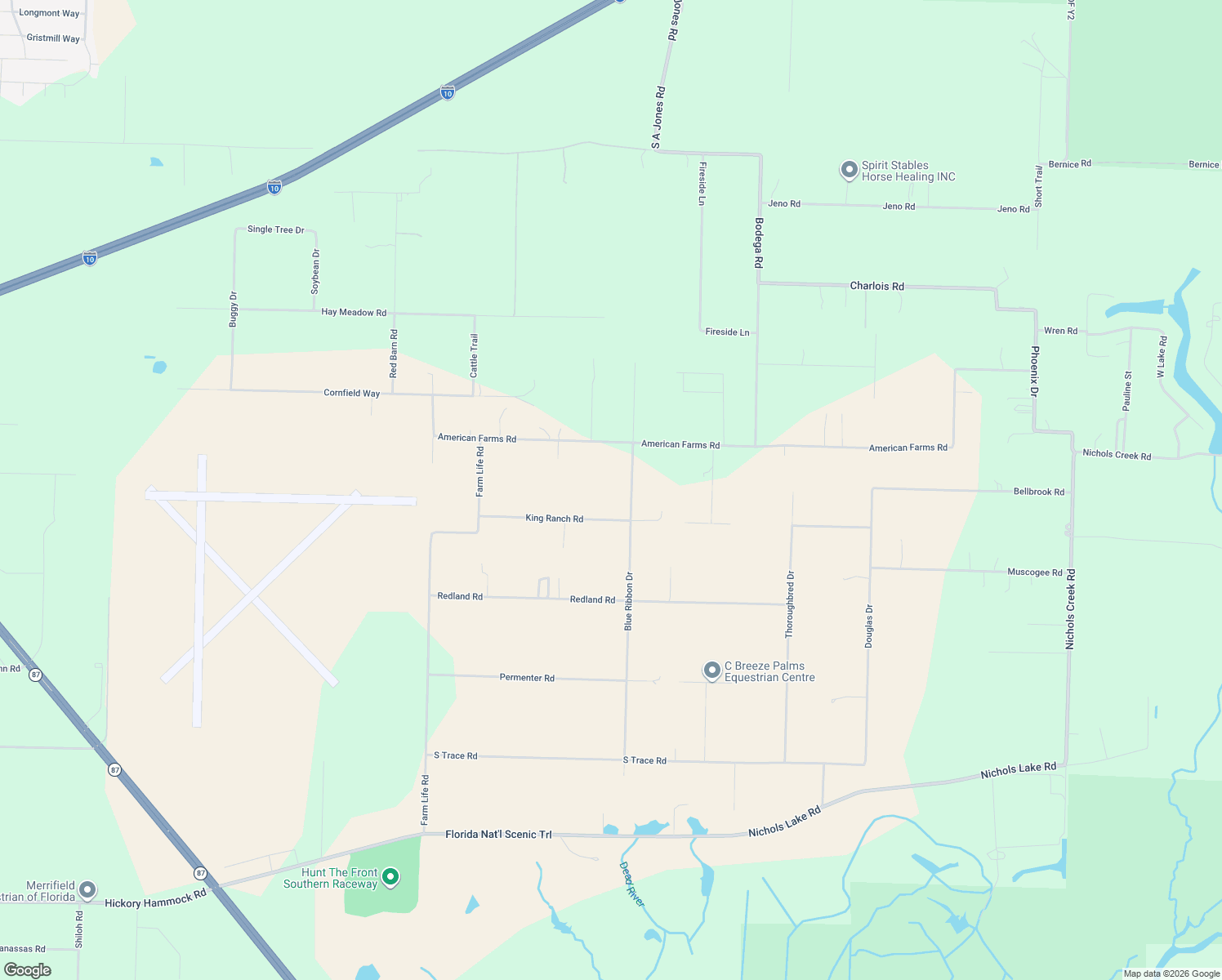 map of restaurants, bars, coffee shops, grocery stores, and more near 4925 Blue Ribbon Drive in Milton