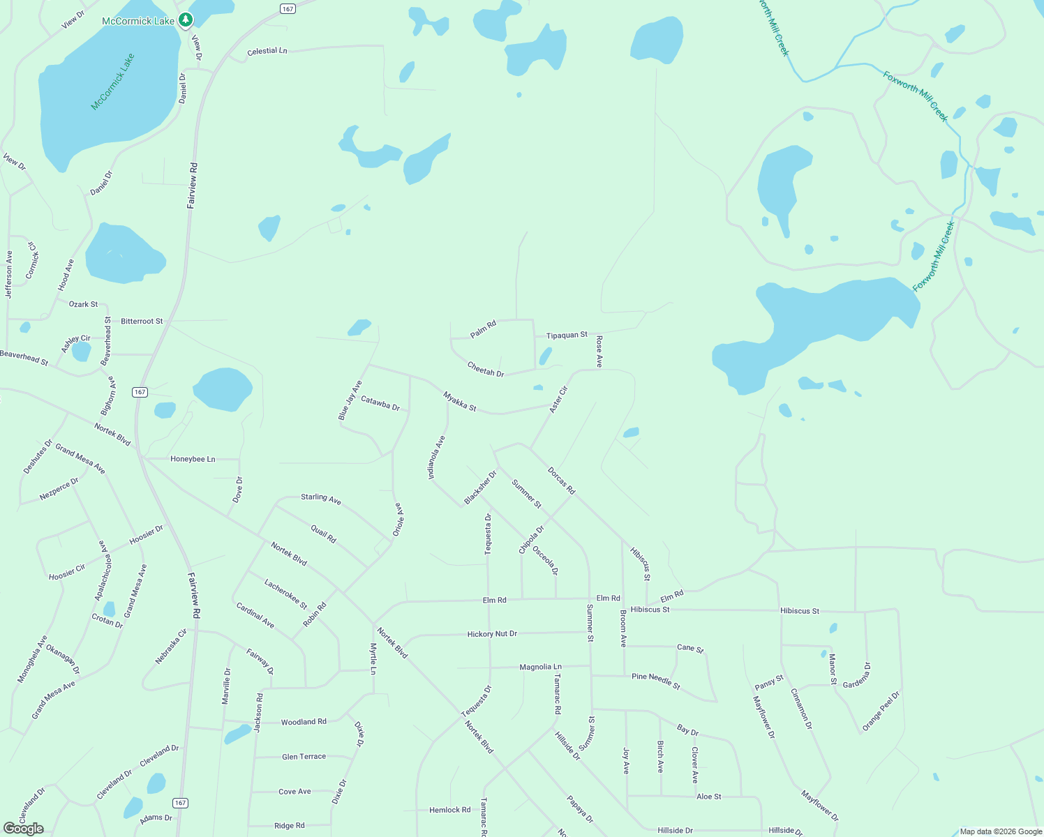 map of restaurants, bars, coffee shops, grocery stores, and more near 3491 Myakka Street in Marianna