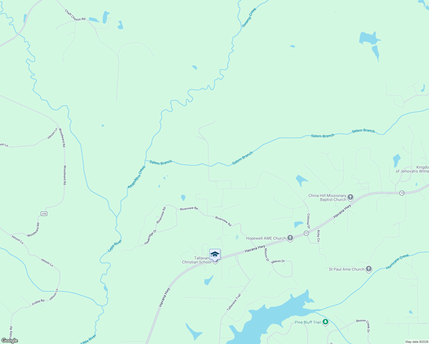 map of restaurants, bars, coffee shops, grocery stores, and more near 1323 Colonial Drive in Havana