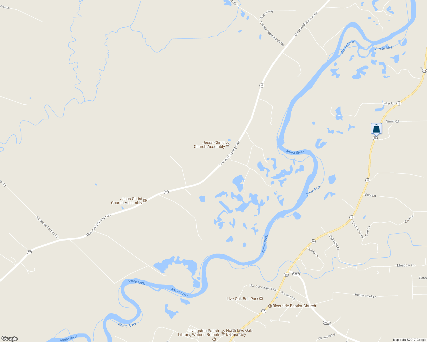 map of restaurants, bars, coffee shops, grocery stores, and more near 29951 Greenwell Springs Road in East Baton Rouge Parish