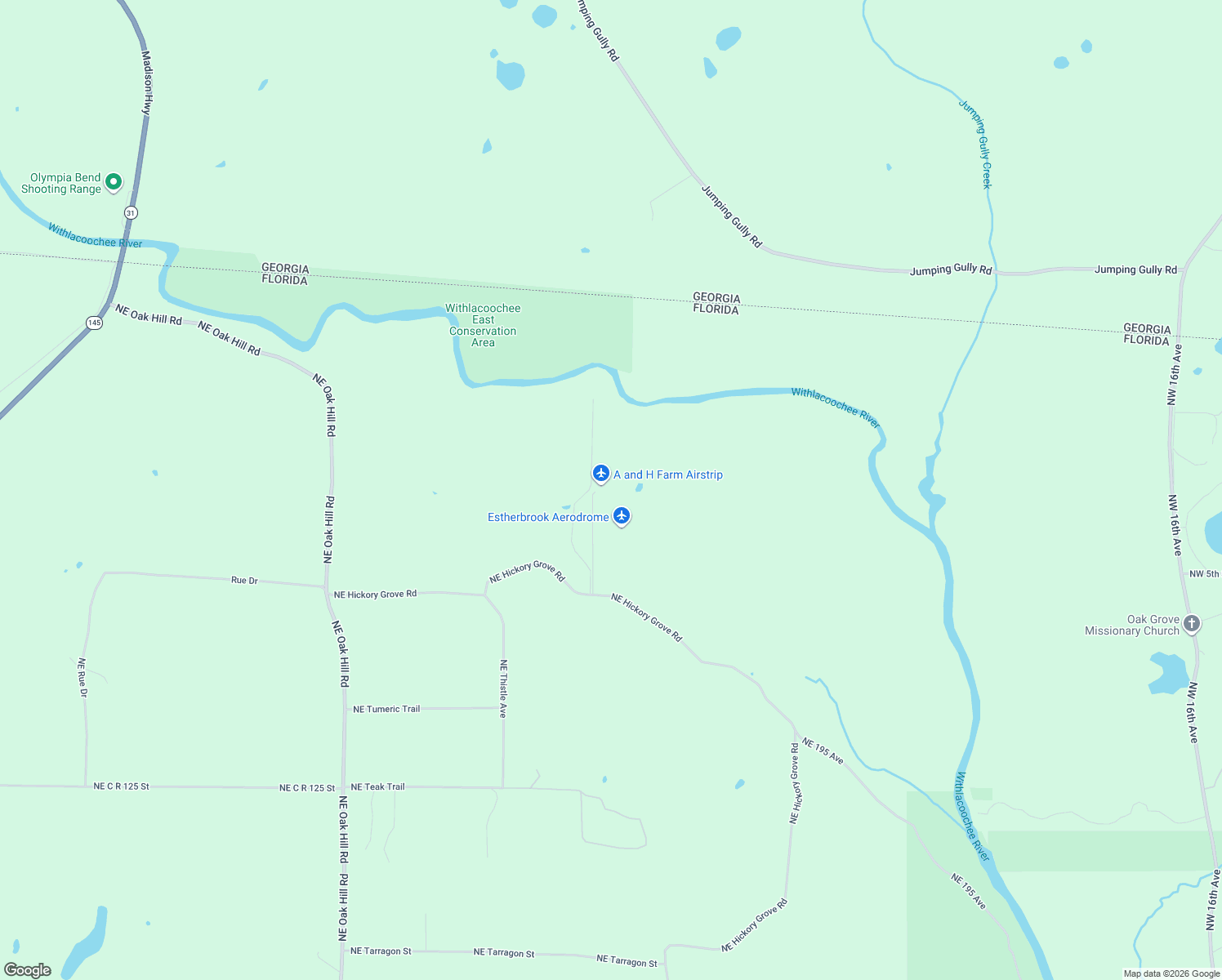 map of restaurants, bars, coffee shops, grocery stores, and more near 281 Northeast Willowrun Way in Pinetta