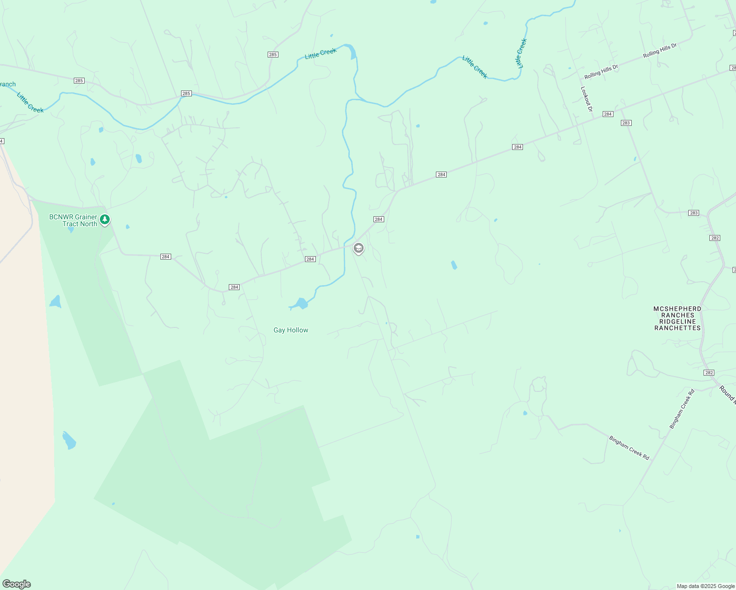 map of restaurants, bars, coffee shops, grocery stores, and more near 100 Ivy Dr in Liberty Hill