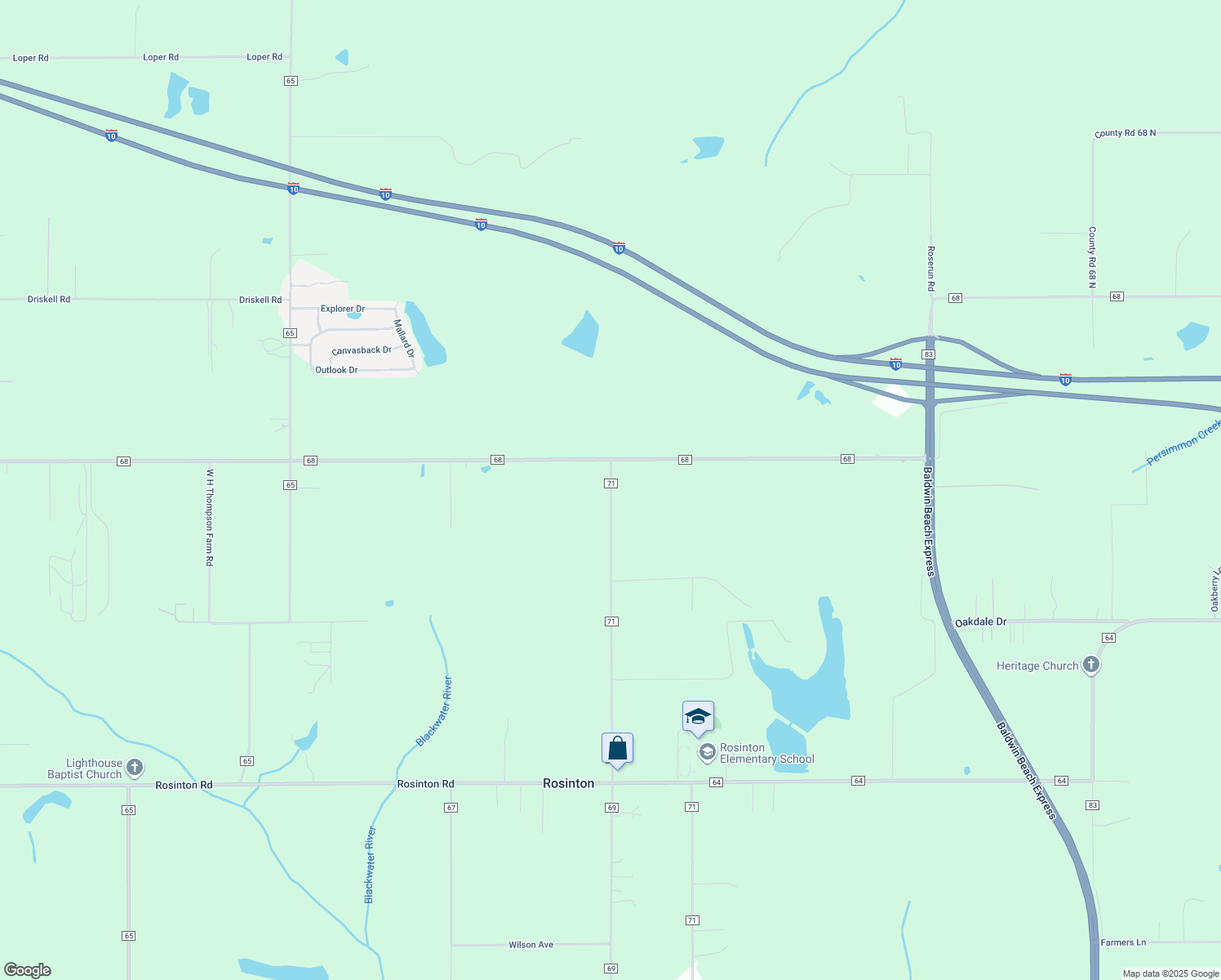 Robertsdale AL Walk Score