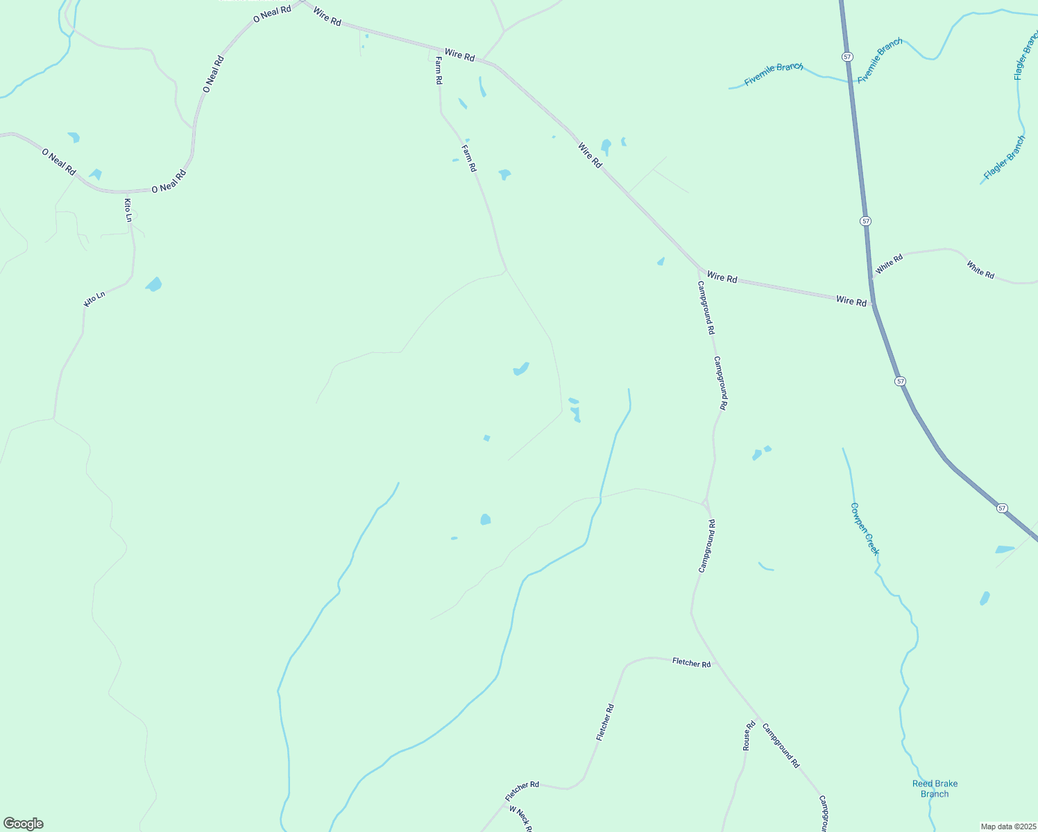 map of restaurants, bars, coffee shops, grocery stores, and more near 19817 Farm Road in Vancleave