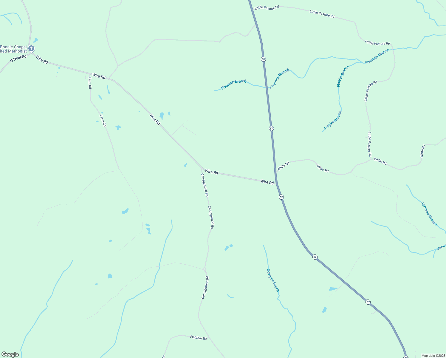 map of restaurants, bars, coffee shops, grocery stores, and more near 8501 Wire Road in Vancleave