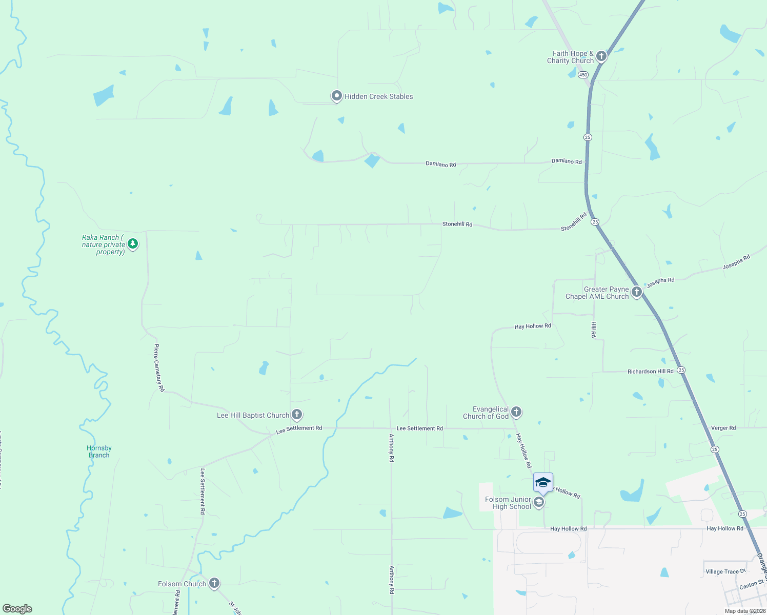 map of restaurants, bars, coffee shops, grocery stores, and more near 319 Deerfield Rd in Folsom