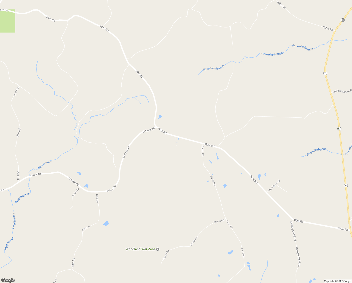 map of restaurants, bars, coffee shops, grocery stores, and more near Little Buck in Vancleave