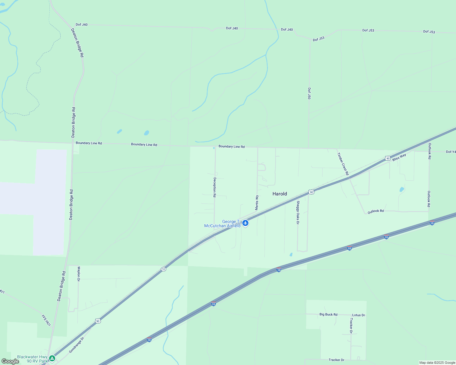 map of restaurants, bars, coffee shops, grocery stores, and more near 6880 Deception Road in Milton