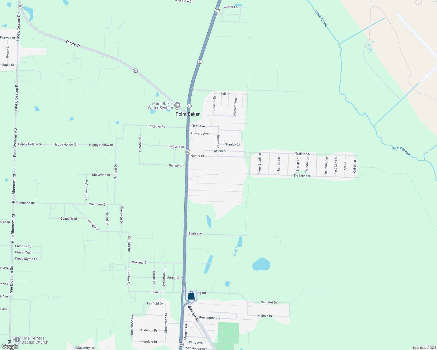 map of restaurants, bars, coffee shops, grocery stores, and more near 6599 Bruce Lane in Milton