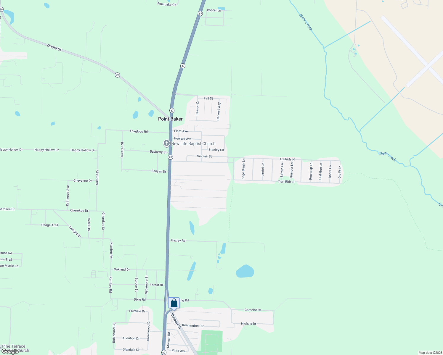 map of restaurants, bars, coffee shops, grocery stores, and more near 6573 Bass Lane in Milton