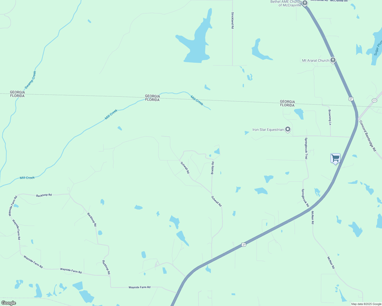 map of restaurants, bars, coffee shops, grocery stores, and more near 150 Maggies Drive in Havana