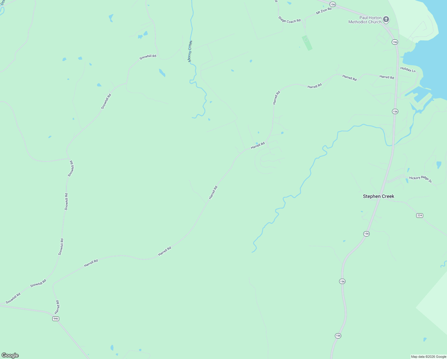 map of restaurants, bars, coffee shops, grocery stores, and more near 503 Harrell Road in Coldspring