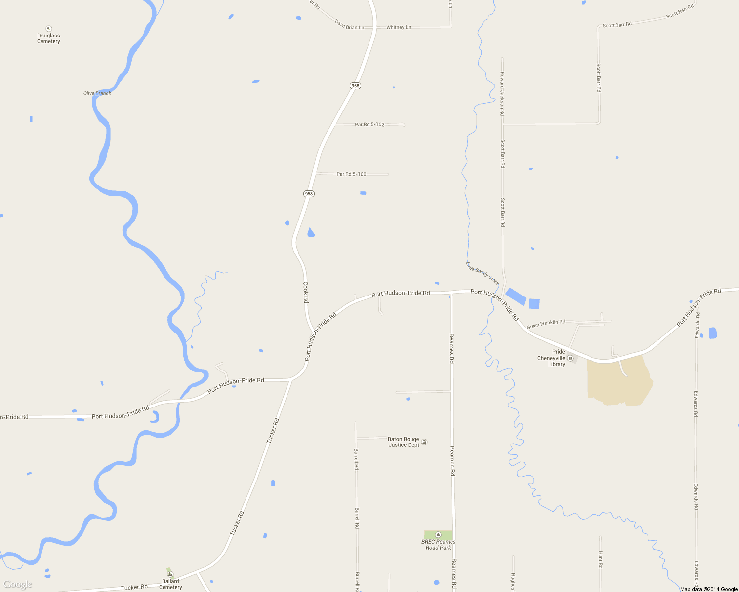 map of restaurants, bars, coffee shops, grocery stores, and more near 12655 Port Hudson-Pride Road in Zachary