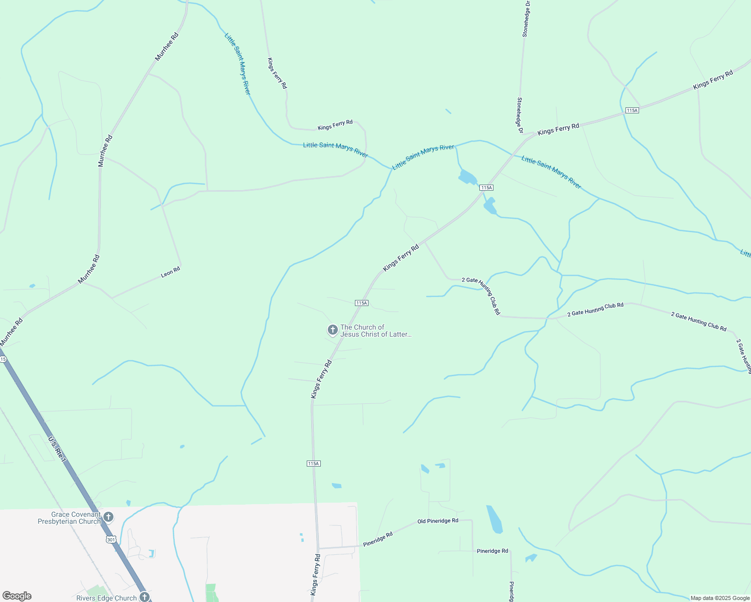map of restaurants, bars, coffee shops, grocery stores, and more near 37040 Abercorn Road in Hilliard